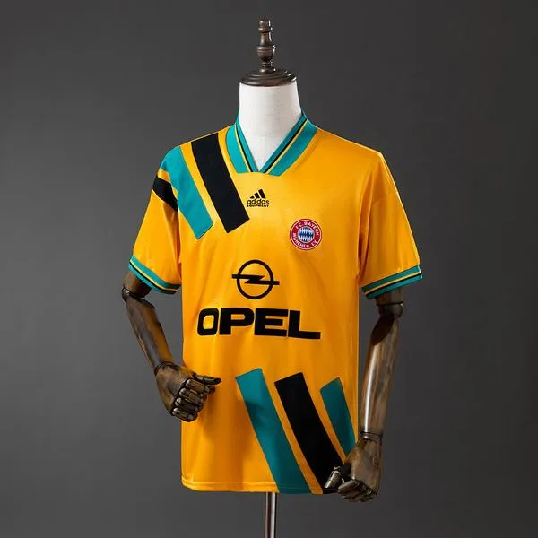 Camiseta de fútbol Bayern Munich 1993/95 VISITANTE MANGA CORTA VERSION FAN